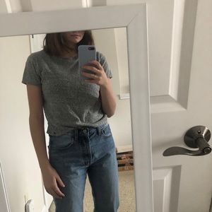 Abercrombie basic short sleeve tee